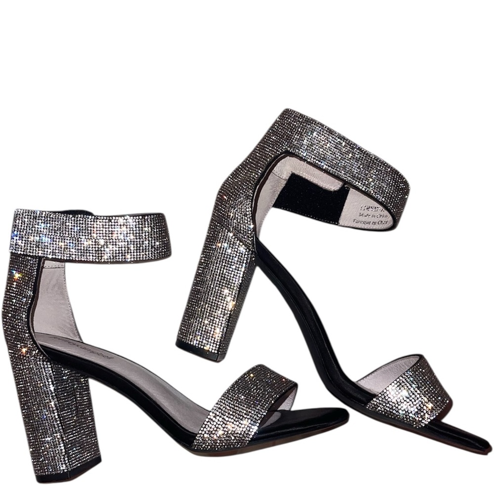 Jeffrey Campbell Silver Women's Hells Sz 9